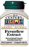 Feverfew Caps - 21st Century Vitamins
