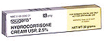 Hydrocortisone Cream 2.5% 30grams Fougera