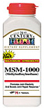 MSM 1000mg 180 count