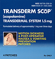 Transderm Scop Patches (4 Patches)