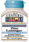 Zinc Lozenges - 21st Century Vitamins