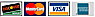 Discover, MC, Visa, Amex