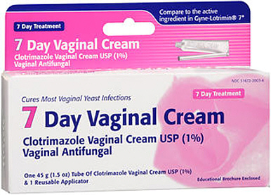 7 Day Vaginal Cream 45 grams Taro