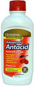 Advanced Antacid & Gas Max Strength Cherry Good Sense