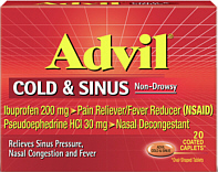Advil® Cold & Sinus Tablets