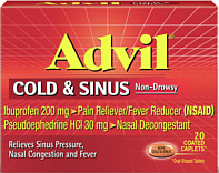 Advil Cold & Sinus Tablets