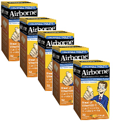 Airborne Chewables Citrus Flavor Value Pack
