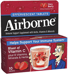 Airborne Eff Tabs Very Berry 10s