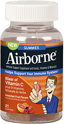 Airborne Gummies Assorted Flavors 21s
