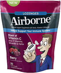 Airborne Lozenges Berry Flavor 20s