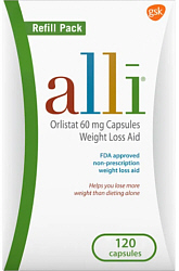 alli Weight Loss Aid 120 Capsules