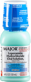 Anti-Diarrheal (Loperamide) Liquid 4oz Major Pharm