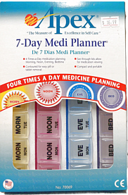 Deluxe 7-Day 4 Times-a-Day Planner