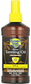 Banana Boat® Dark Tan Spray Oil SPF 4 8 oz