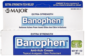 Banophen Extra Strength Cream 28 grams Major