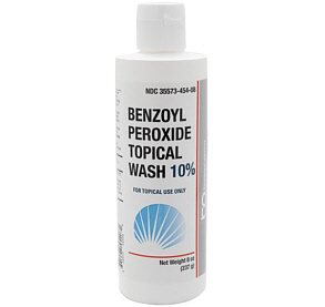 Benzoyl Peroxide Wash AC Wash 10%, 8oz Prasco