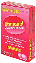 Bismatrol Chewable 262mg Tablets 30-Count