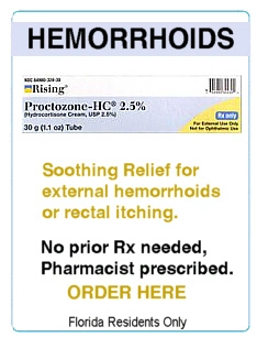 Order Proctozone-HC Cream for Hemorrhoids  Online by Clicking Here