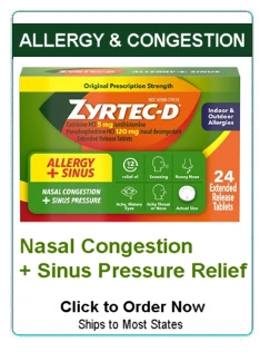 Order Zyrtec D Tablets Online by Clicking Here