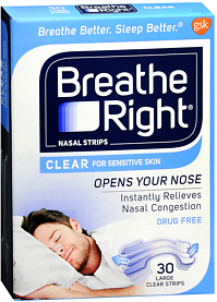 Breathe Right Nasal Strips 30-Count, Large