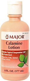 Calamine Lotion 6oz Major