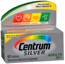 Centrum Silver Adults 50+ 80-Count