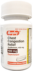 Chest Congestion Relief 400mg Rugby 60 Tablets