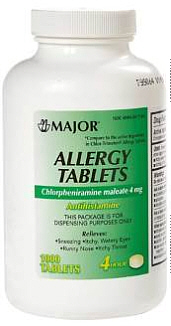 Chlorpheniramine Allergy 4mg Tablets