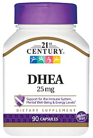 DHEA 25mg Capsules 21st Century