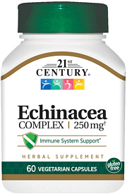 Echinacea Complex 250mg Capsules 60-Count 21st Century