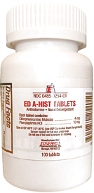 Ed-A-Hist Tablets 100-Count Edwards Pharmaceuticals