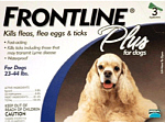 Frontline Plus for Dogs 23-44 lbs