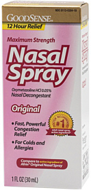 GoodSense Maximum Strength Nasal Spray, 1oz