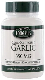 Garlic 350mg Odor-Controlled 60 Tablets Windmill