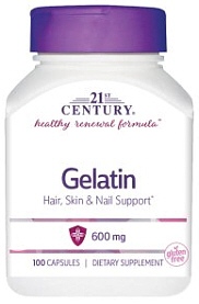 Gelatin Hair, Skin & Nail Support* 100 Capsules