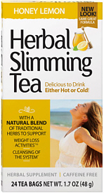 Herbal Slimming Tea - Honey / Lemon 24 Diet Tea Bags