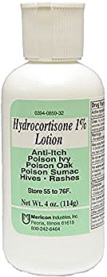 Hydrocortisone 1% Lotion 4oz Mericon