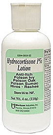 Hydrocortisone 1% Lotion 4oz Mericon
