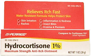 Hydrocortisone 1% Ointment 1oz Perrigo