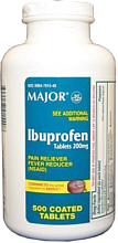 Ibuprofen 200mg Tablets 500-Count