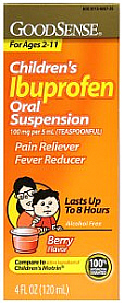 Children's Ibuprofen Suspension GoodSense 4oz