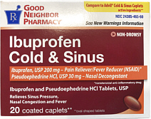 Advil® Cold & Sinus Tablets