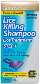 Lice Killing Shampoo 4 oz GoodSense