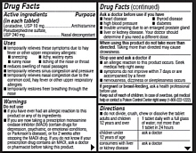 Drug Facts