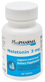 Melatonin 3mg 60 Tablets PlusPharma