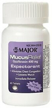Mucus Relief 400mg Immediate  Release Tablets