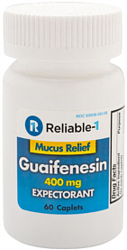 Mucus Relief Immediate Release Caplets, 60-Count, Reliable-1