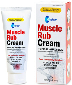 Muscle Rub Cream 85 grams, Globe Pharma