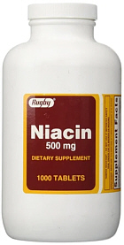 Niacin 500mg 1000 Tablets Rugby