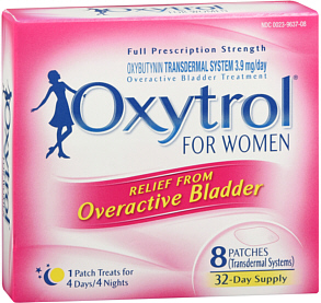OXYTROL® Overactive Bladder Patches 8-Count